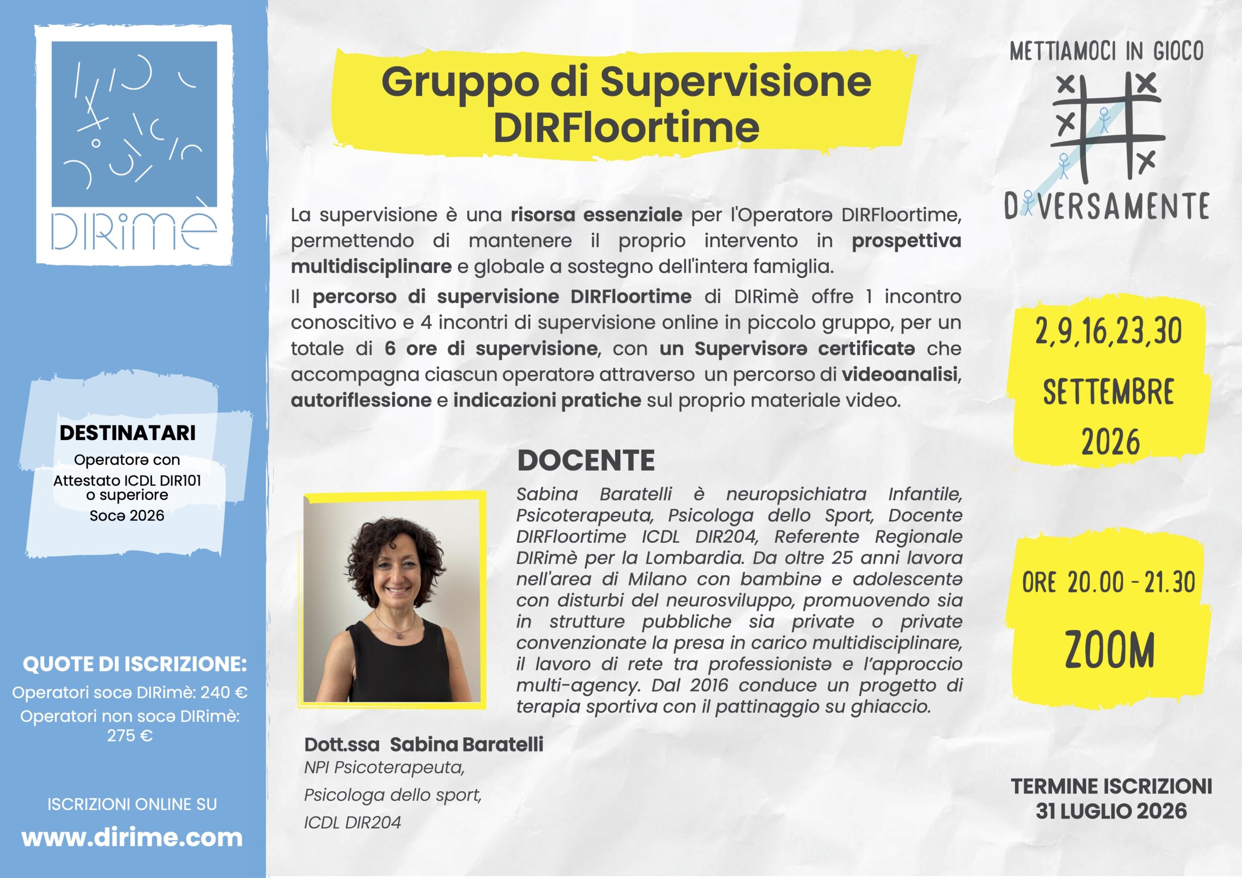 Gruppo di Supervisione_settembre 2026